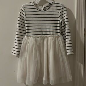 Primark stripe and tulle toddler dress. Size 18-24M